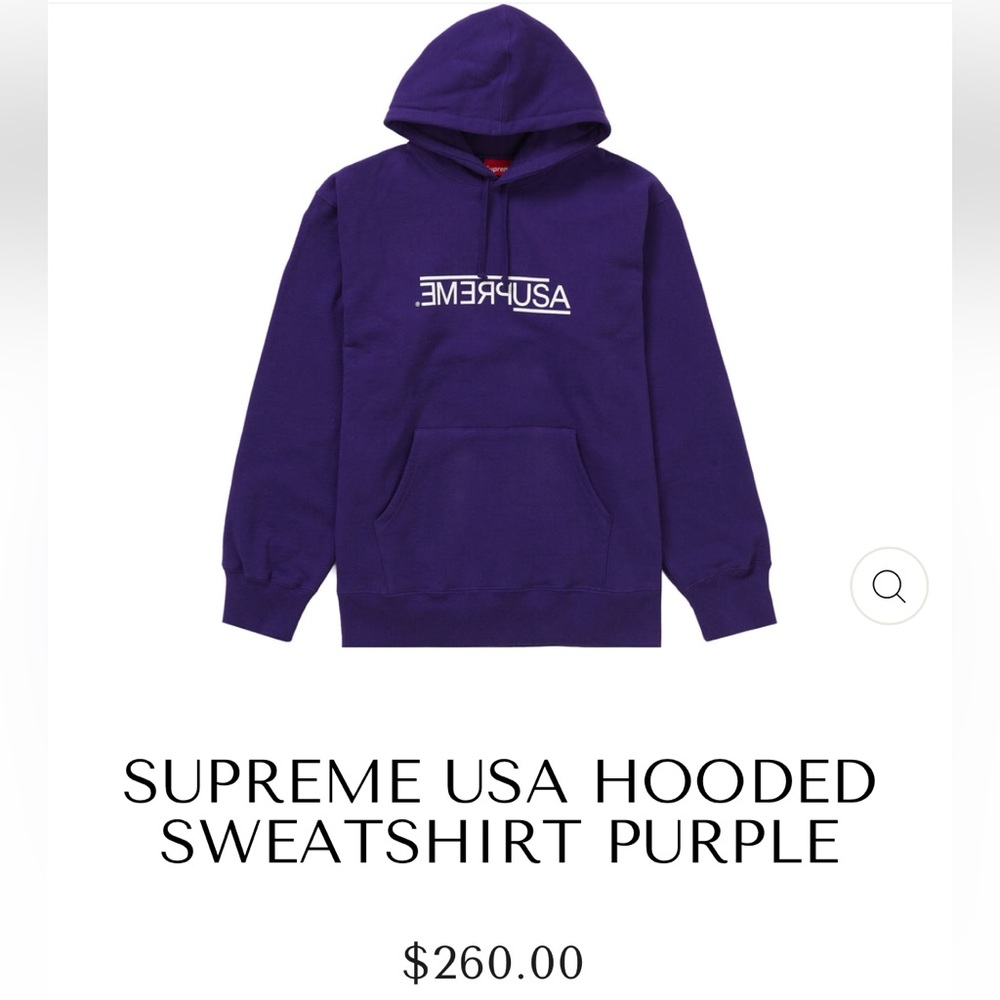 SUPREME hoodie NWT